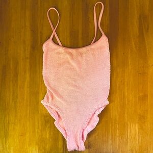 Hunza G Pamela one piece swimsuit